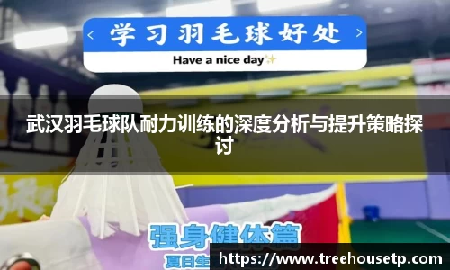 武汉羽毛球队耐力训练的深度分析与提升策略探讨